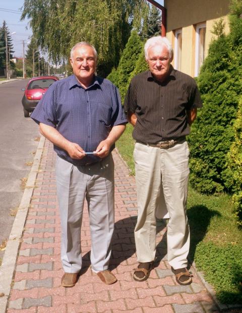 Krzysztof Grzegorek i Mirosław Semeniuk