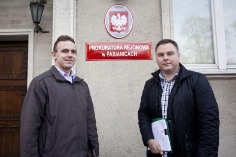 Adam Skawiński i Łukasz Drewniak złożyli doniesienie do prokuratury
