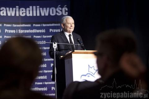Jarosław Kaczyński poparł Ciebiadę w II turze wyborów.