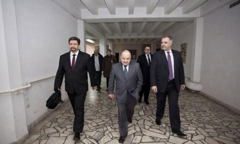 Na spotkanie przybyli posłowie na Sejm RP: Jacek Sasin, Maciej Łopiński i Grzegorz Schreiber
