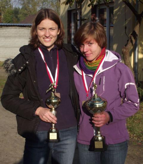 Maria Pabich (z lewej) i Daria Lajn otrzymały powołania do reprezentacji