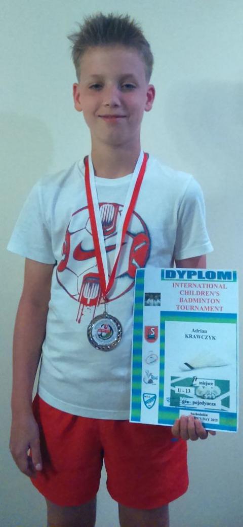 Adrian Krawczyk zdobywa medale na ogólnopolskich i międzynarodowych zawodach