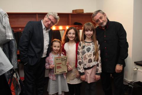 Janusz Strobel, Nadia Reguła, Magdalena Reguła (pianistka), Hania Sztachańska (3. miejsce w kategorii 10-13 lat), Andrzej Jagodzinski