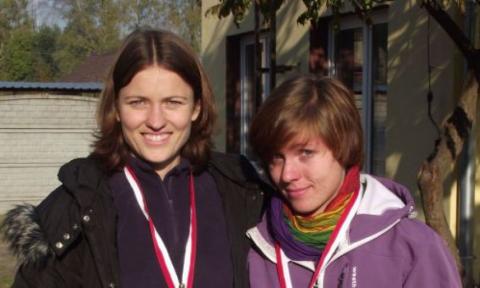 Maria Pabich (z lewej) i Daria Lajn otrzymały powołania do reprezentacji
