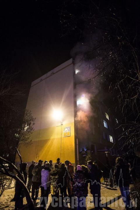 Pożar w mieszkaniu przy ulicy Wileńskiej