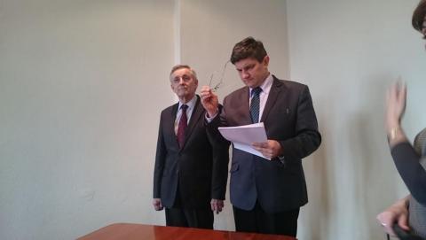 Prezydent Mackiewicz na konferencję zaprosił prezesa ZEC Floriana Wlaźlaka