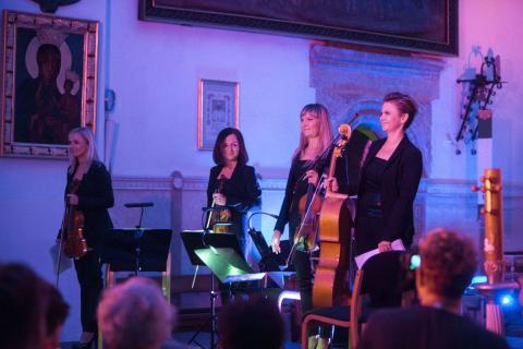 Na "Kolorach Polski" w Pabianicach wystąpił Apertus Quartet 