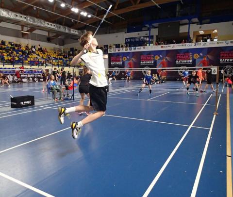 Adrian Krawczyk to jedna z nadziei polskiego badmintona