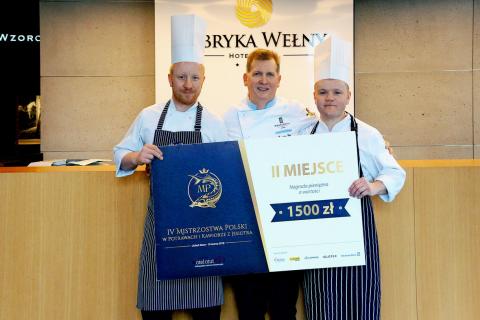  Tomasz Woźniak i Daniel Paś godnie reprezentowali pabianickich kucharzy w konkursie