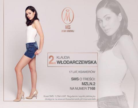 Klaudia z Ksawerowa walczy o tytuł Miss Publiczności Ziemi Łódzkiej 2018 Życie Pabianic