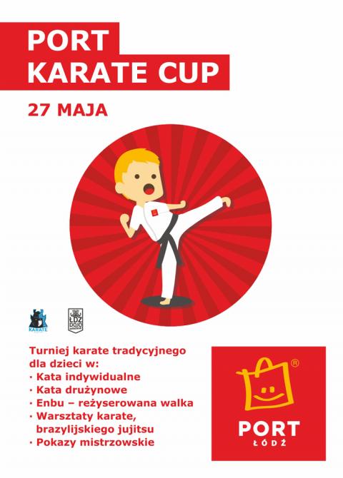 Zawody karate dla dzieci w Porcie Łódź Życie Pabianic