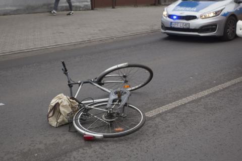 Wypadek rowerzysta Życie Pabianic