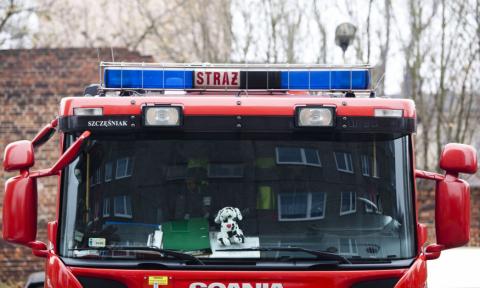 Strażacy pomagali przy zdarzeniu na S8 Życie Pabianic