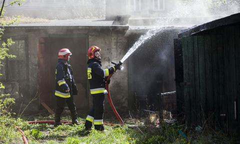 pożar drewnianych komórek przy Warszawskiej, Życie Pabianic