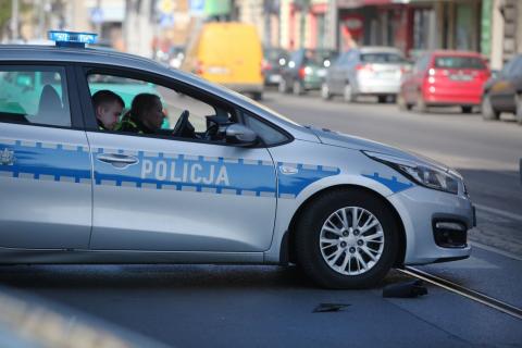 Policja wypadek Życie Pabianic
