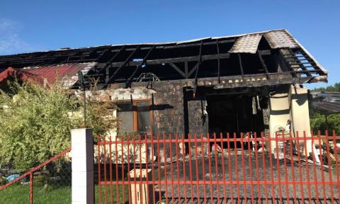 spalony dom Życie Pabianic