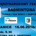VII Międzynarodowy Festiwal Badmintona w Pabianicach 16 czerwca Życie Pabianic