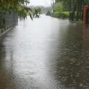 Powódź w strefie ekonomicznej w Konstantynowie