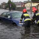 Powódź w Pabianicach Życie Pabianic