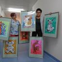 Obrazki dzieci z MOK ozdobią ściany pediatrii Życie Pabianic