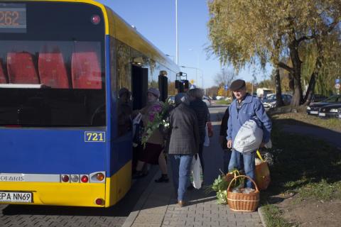 autobus podróżni Życie Pabianic