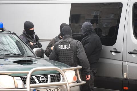 bomba policja Życie Pabianic