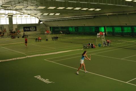 Tenisistki rywalizowały w hali MOSiR Życie Pabianic