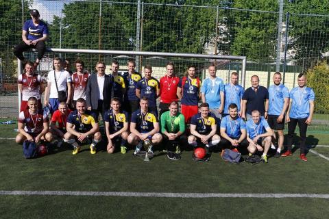 turniej piłki nożnej o puchar starosty Życie Pabianic
