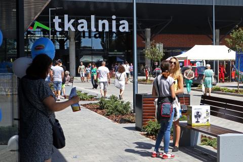 Centrum handlowe Tkalnia w Pabianicach Życie Pabianic