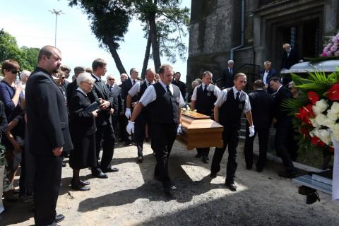 Pogrzeb Janusza Alwasiaka Życie Pabianic