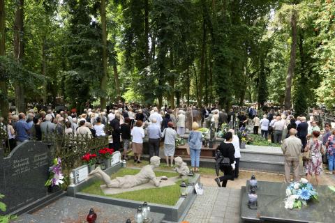 Pogrzeb Janusza Alwasiaka