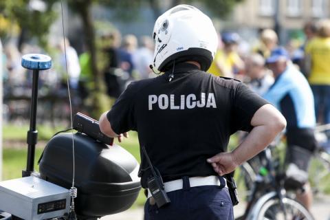 Drogówka policja akcja policji Życie Pabianic