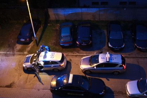 Policja na Dolnej Życie Pabianic