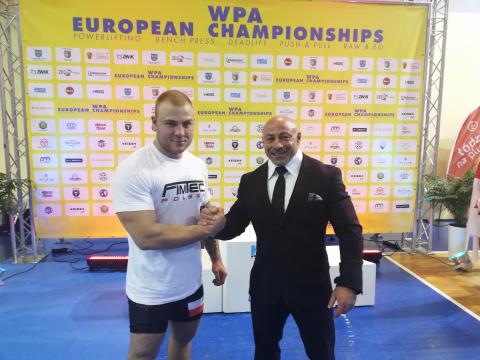 Seweryn Praszkowski (z lewej) i Hovhannes Yazichyan zostali mistrzami Europy WPA Życie Pabianic