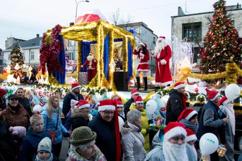 Święty Mikołaj odwiedził mieszkańców Pabianic Życie Pabianic