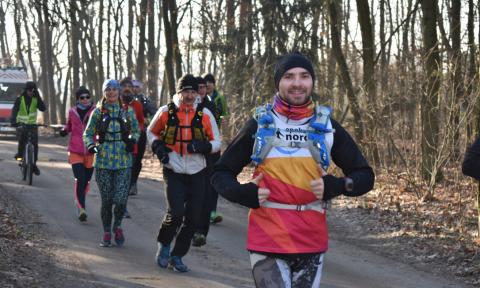 Ulicami miasta przebiegł pierwszy towarzyski maraton Życie Pabianic