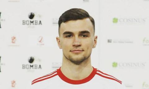 Maksymilian Rozwandowicz zdobył gola dla ŁKS Życie Pabianic