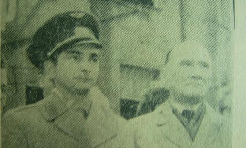Walery Bykowski (po lewo), radziecki kosmonauta, odwiedził Pabianice w 1963 roku Życie Pabianic