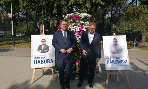 Kandydaci KO z Pabianic rozpoczęli kampanię