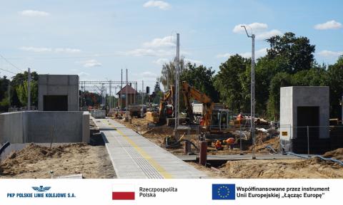 Modernizacja linii kolejowej Łódź Kaliska - Zduńska Wola Życie Pabianic