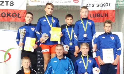 Zapaśnicy PTC wywalczyli cztery medali w Lublinie Życie Pabianic