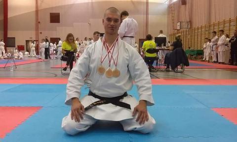 Tomasz Pawlikowski (Heros Team) chce jechać na mistrzostwa świata w karate Życie Pabianic
