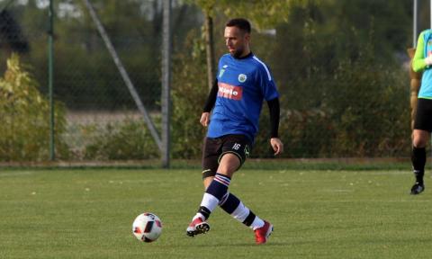 Dawid Kaźmierczak zdobył gola dla GKS Ksawerów Życie Pabianic