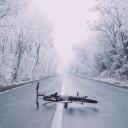 rower zima Życie Pabianic