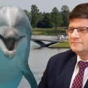Prezydent i delfin Życie Pabianic