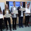 Laureaci konkursu wiedzy o Unii Europejskiej Życie Pabianic