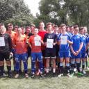 Uczestnicy mistrzostw powiatu w piłce nożnej Życie Pabianic