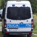 Radiowozy policji Życie Pabianic