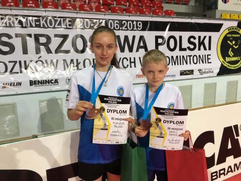 Klaudia Płusa i Kamil Markus zagrają w badmintonowej reprezentacji Polski Życie Pabianic