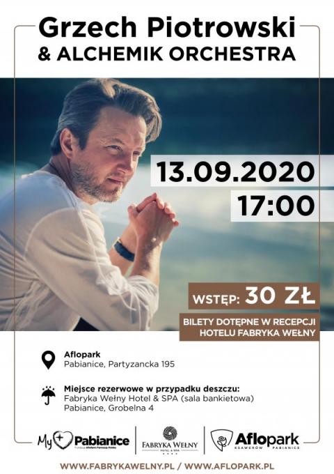 Koncert Piotrowskiego w Afloparku